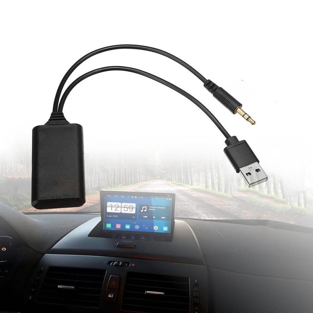 Bluetooth Adapter Receiver - Samochodowy bezprzewodowy adapter Bluetooth, odbiornik AUX,
