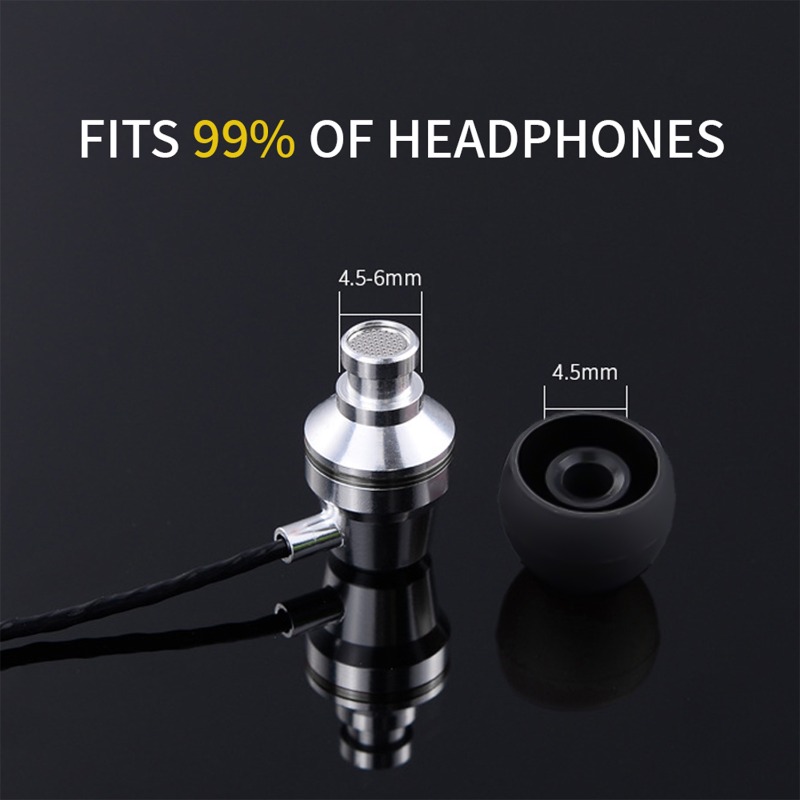 1-20 par miękkich silikonowych – Silicone Ear Tip Replacement recenzja i cena
