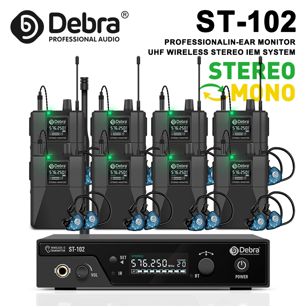 Debra ST-102 UHF IEM Stereo Be – In Ear Monitor Iem recenzja i cena